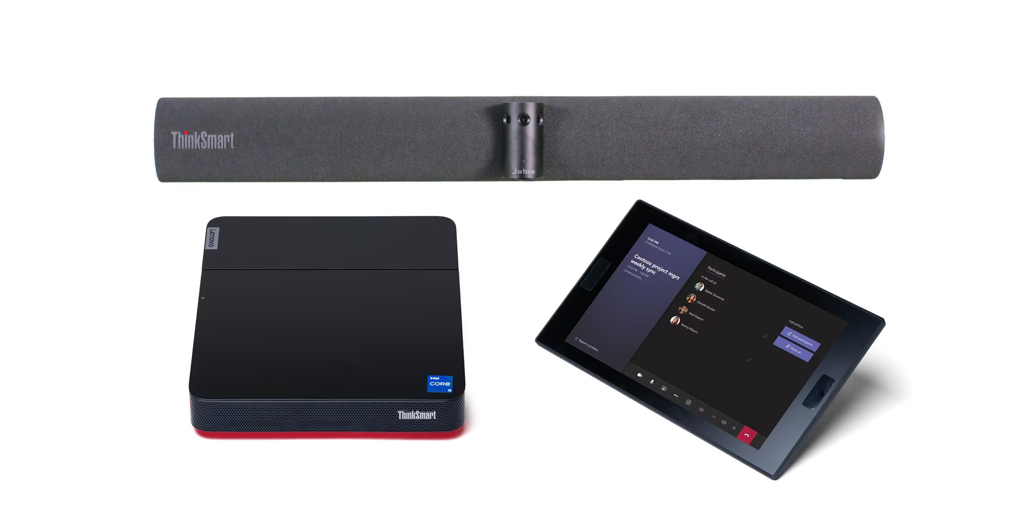 LENOVO ThinkSmart Core Kit Bar 180 12VL0000TK i5-1145G7E 16GB 256GB Microsoft Teams Rooms Video Konferans Sistemi