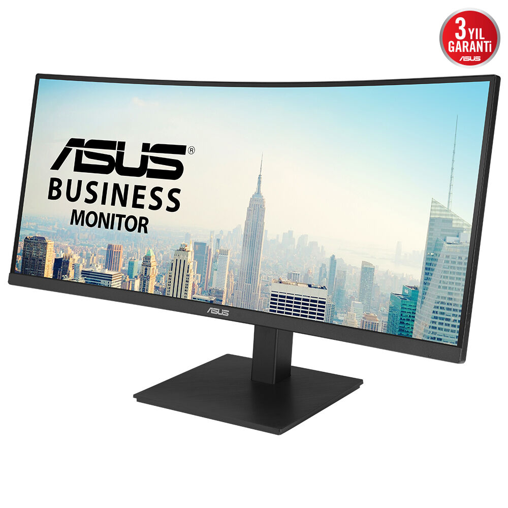 ASUS 34" VA VA34VCPSR 4MS 100HZ HDMI-DP TYPEC Kavisli Docking Monitör 3440x1440