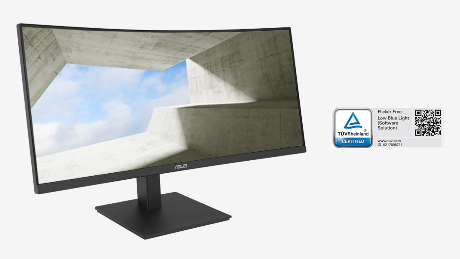 ASUS 34" VA VA34VCPSR 4MS 100HZ HDMI-DP TYPEC Kavisli Docking Monitör 3440x1440