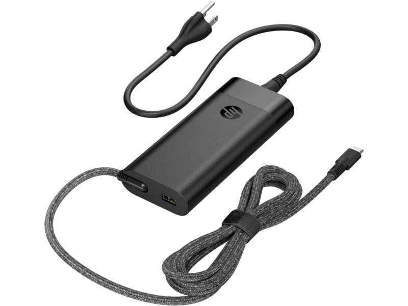 HP 8B3Y2UT 110W 100W USB-C + 10W USB-A Çoklu Cihaz Notebook Şarj Adaptörü
