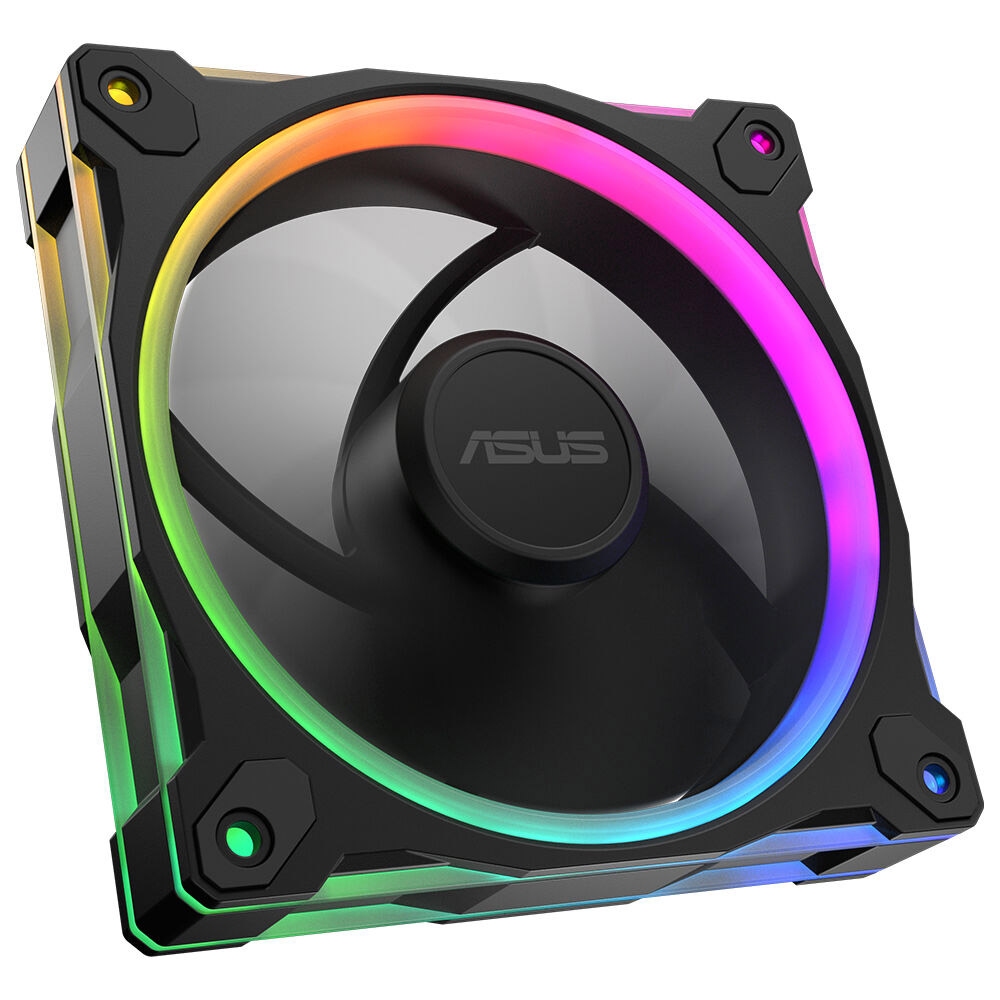 ASUS PRIME MR120 ARGB Black 120mm 1600RPM 58CFM PWM Aura Sync Kasa Fanı – 90DA00I0-B09000
