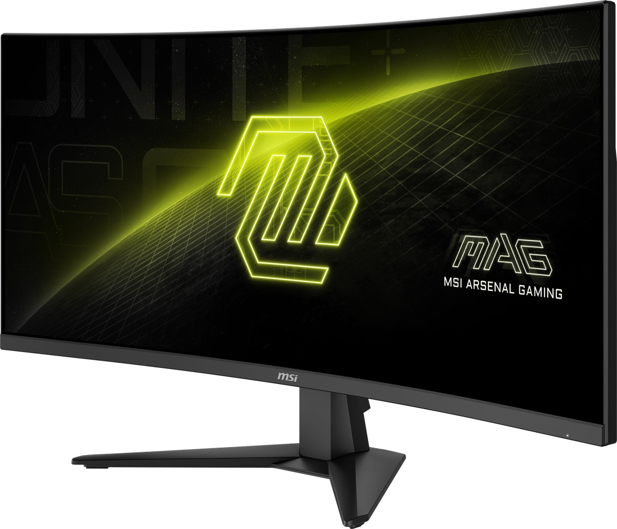 MSI 34" VA MAG 346CQ 1MS 180HZ HDMI-DP Kavisli Gaming Monitör 3440x1440