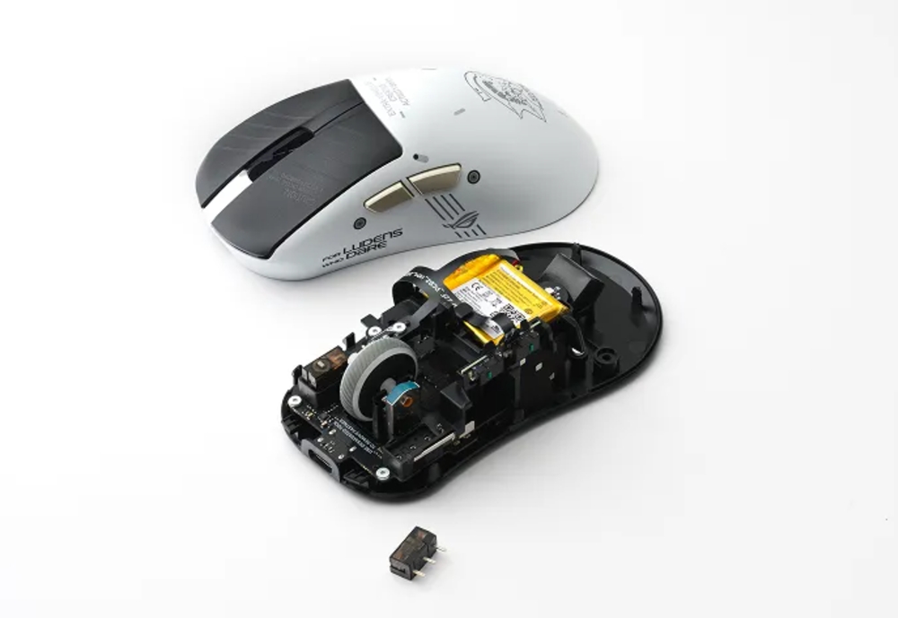 ASUS ROG Keris II Origin-KJP 90MP04L0-BMUA10 42.000DPI 63g Tri-Mode RGB Kojima Productions Gaming Mouse