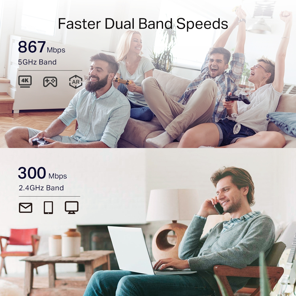 TP-LINK RE330 WIFI5 AC1200 Mesh Menzil Genişletici