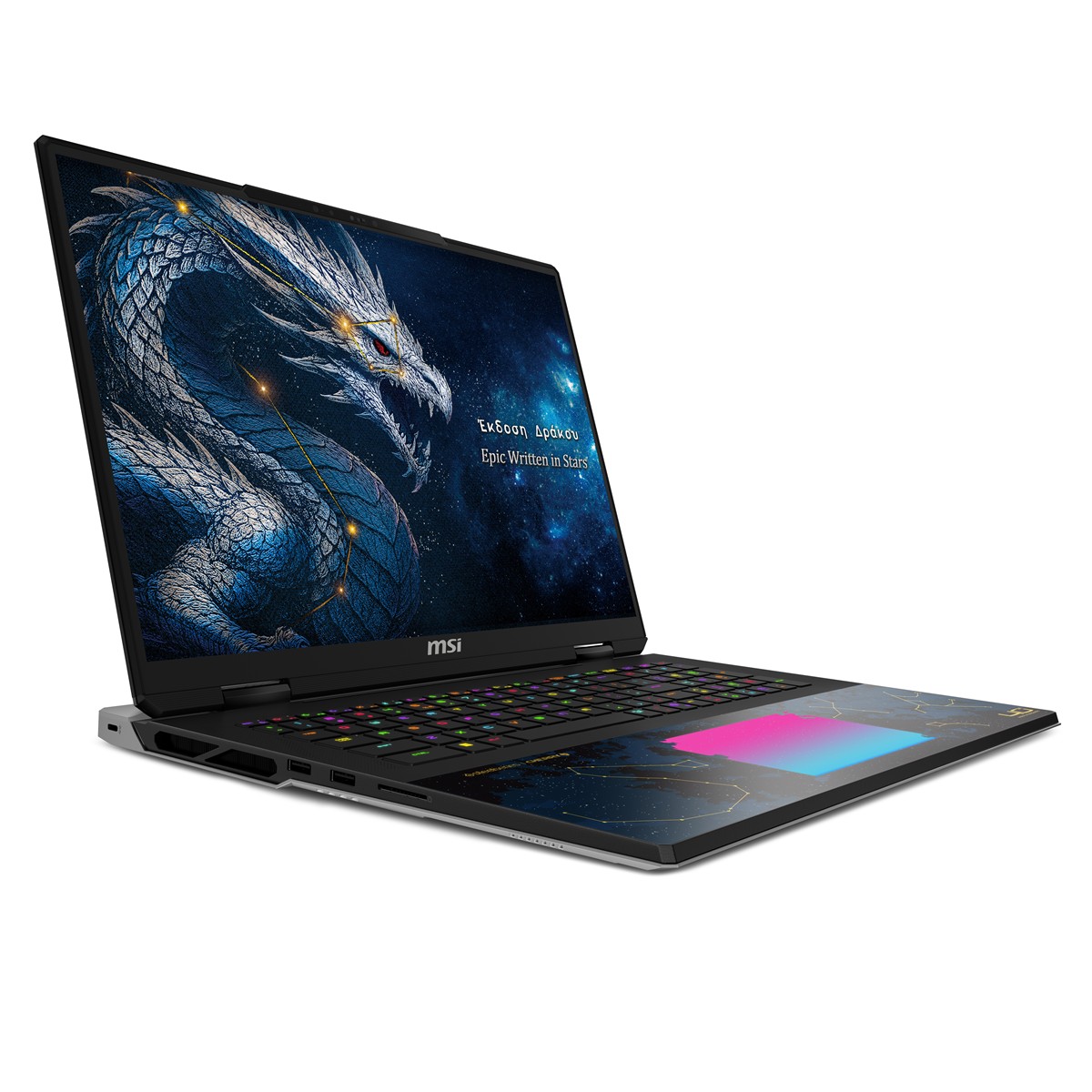 MSI 18" UHD ULTRA 9 290HX-96GB DDR5 RAM-4TB NVME-24GB RTX5090-W11G GAMING NOTEBOOK / TITAN 18 HX DRAGON ED A2WJ-1223TR