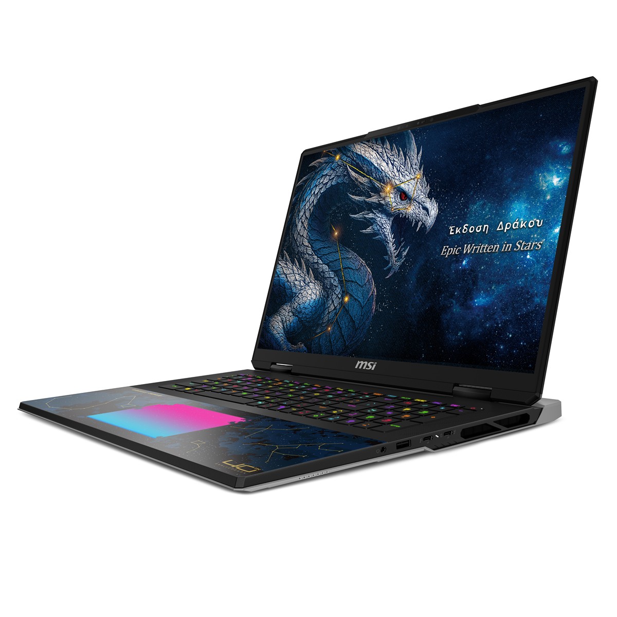 MSI 18" UHD ULTRA 9 290HX-96GB DDR5 RAM-4TB NVME-24GB RTX5090-W11G GAMING NOTEBOOK / TITAN 18 HX DRAGON ED A2WJ-1223TR