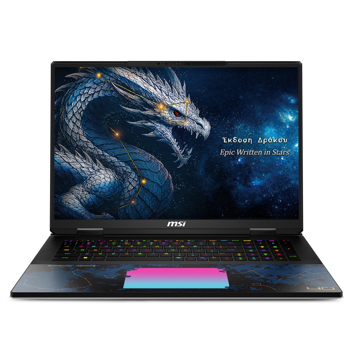 MSI 18" UHD ULTRA 9 290HX-96GB DDR5 RAM-4TB NVME-24GB RTX5090-W11G GAMING NOTEBOOK / TITAN 18 HX DRAGON ED A2WJ-1223TR