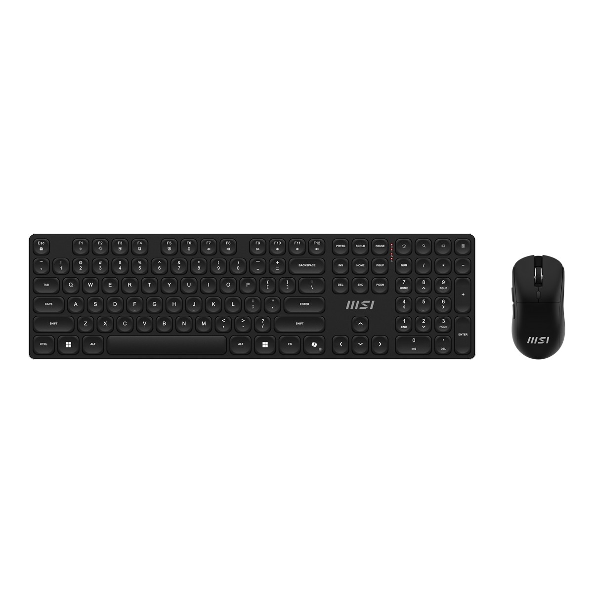 MSI Q TR FORGE K210 Wireless Combo 2.4GHz Şarjlı Klavye Mouse Seti