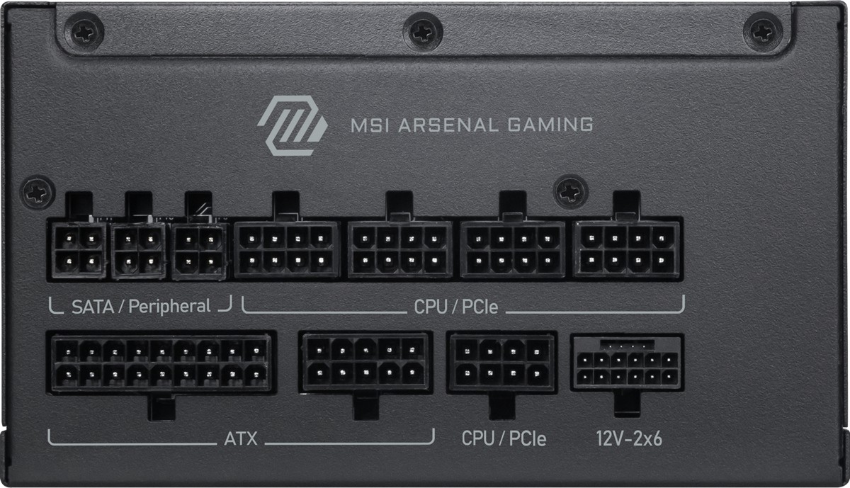 MSI 1200W 80+ PLATINUM MAG A1200PLS PCIE5 Tam Modüler Power Supply
