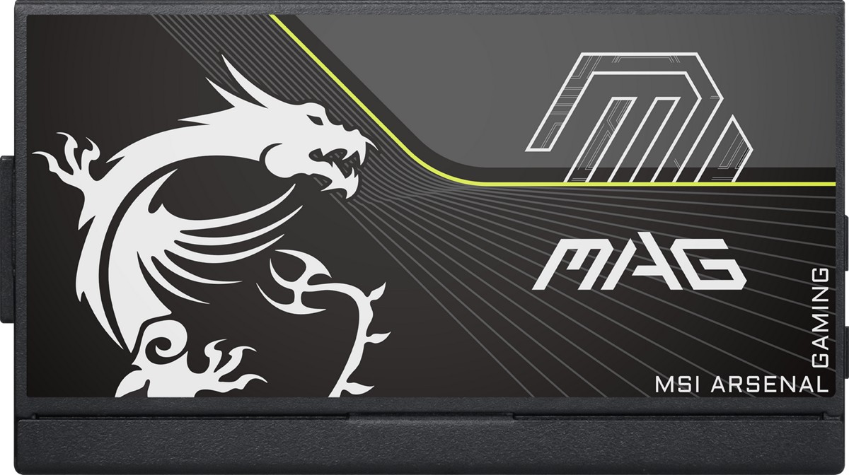 MSI 1200W 80+ PLATINUM MAG A1200PLS PCIE5 Tam Modüler Power Supply