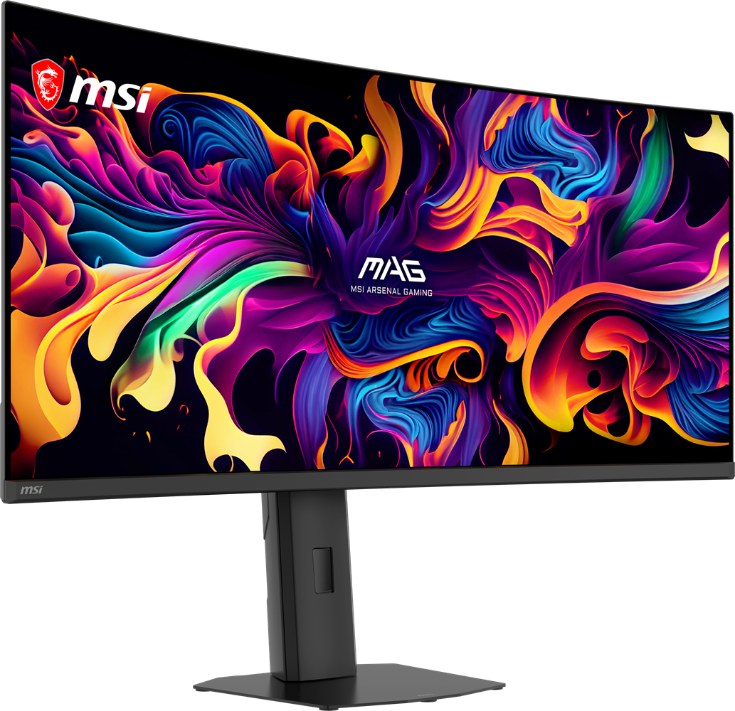 MSI 34" MAG 341CQP QD-OLED X28 0.03MS 280HZ HDMI-DP Kavisli Gaming Monitör 3440x1440