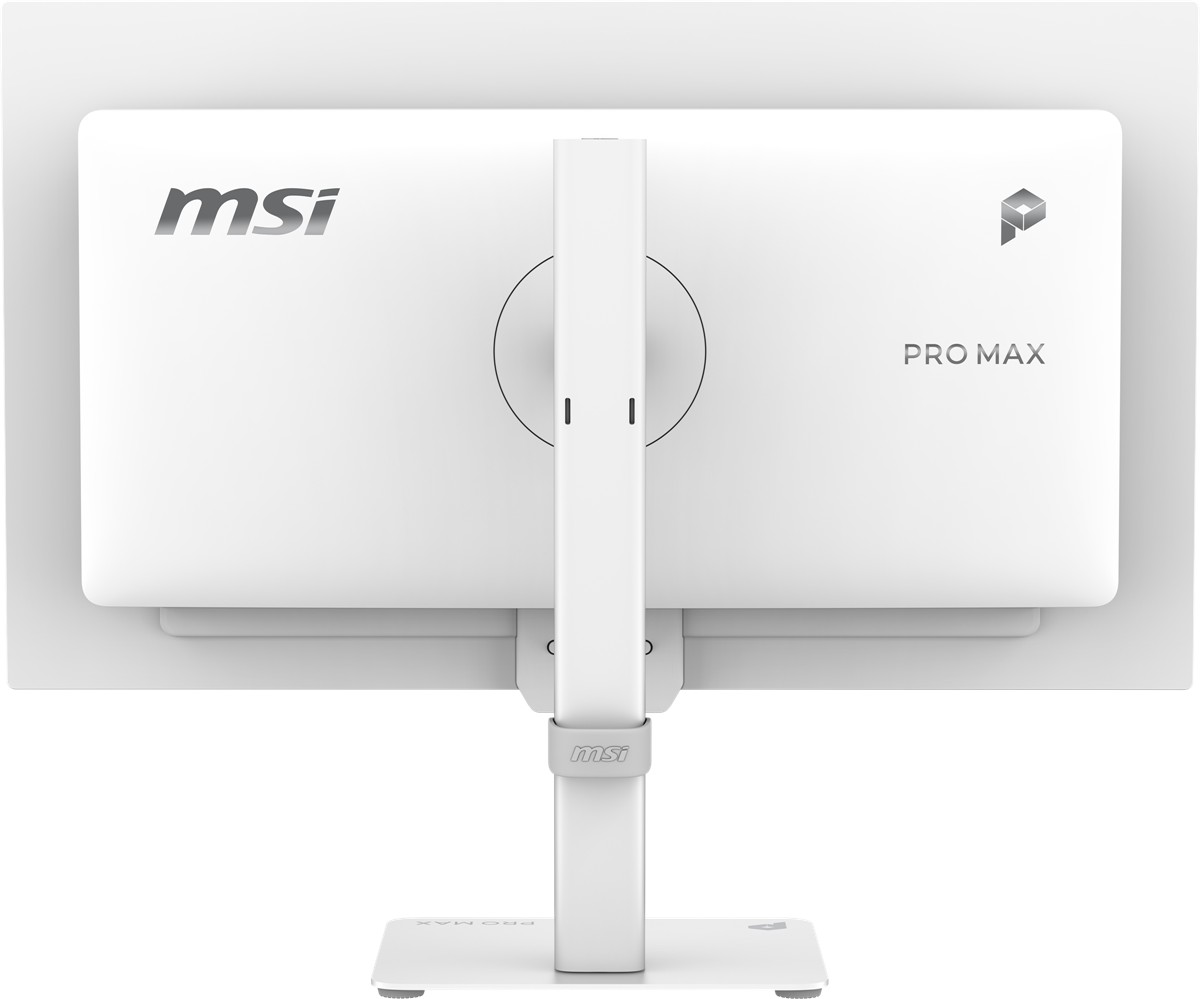 MSI 27" OLED PRO MAX 271UPXW12G 0.03MS 120HZ HDMI-DP Pivot Kurumsal Monitör 3840x160 Beyaz