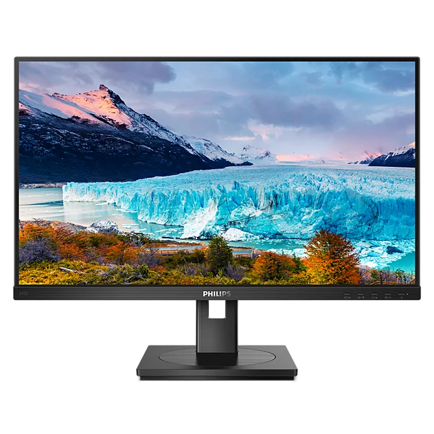 PHILIPS 23.8" IPS 243S1/00 4MS 100HZ HDMI-DP TYPEC RJ45 Pivot Kurumsal Monitör 1920x1080