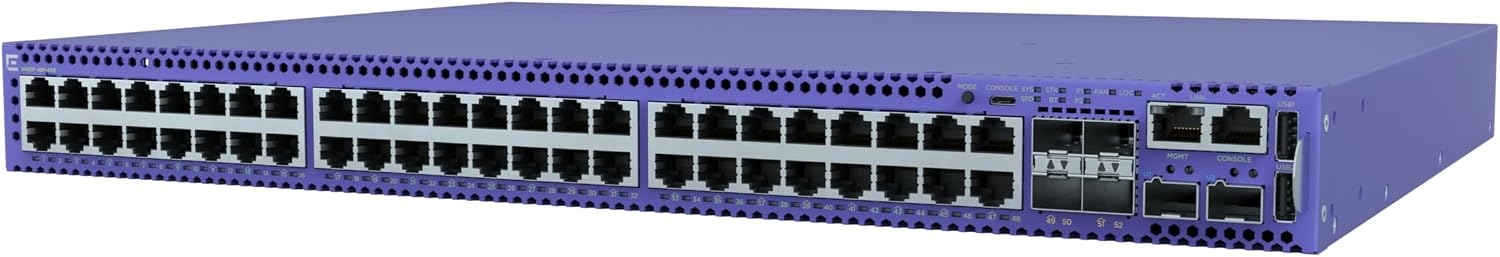 EXTREME NETWORK 48port PoE 4-10GbE SFP Gigabit Yönetilebilir Switch 5420F-48P-4XE