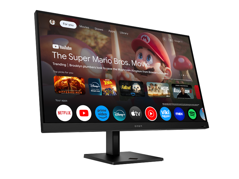 HP 31.5" IPS OMEN 99Z68E9 1MS 144HZ HDMI-DP Google TV Akıllı Gaming Monitör 3840x2160