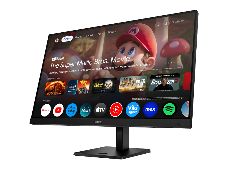 HP 31.5" IPS OMEN 99Z68E9 1MS 144HZ HDMI-DP Google TV Akıllı Gaming Monitör 3840x2160