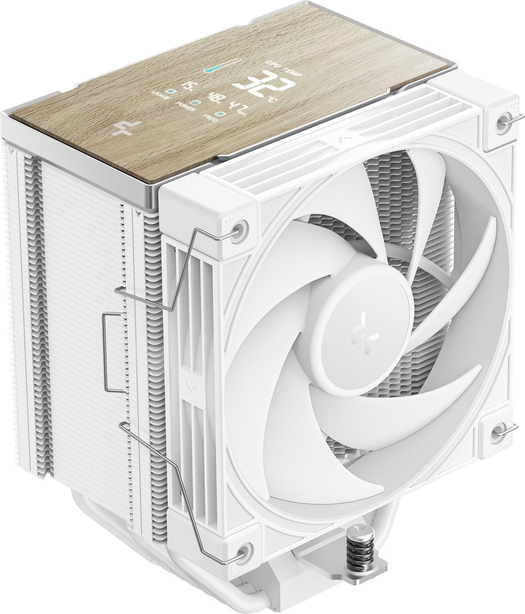 DEEPCOOL AK700-DIGITAL-WH AM5-1851p Hava Soğutmalı İşlemci Fanı Beyaz