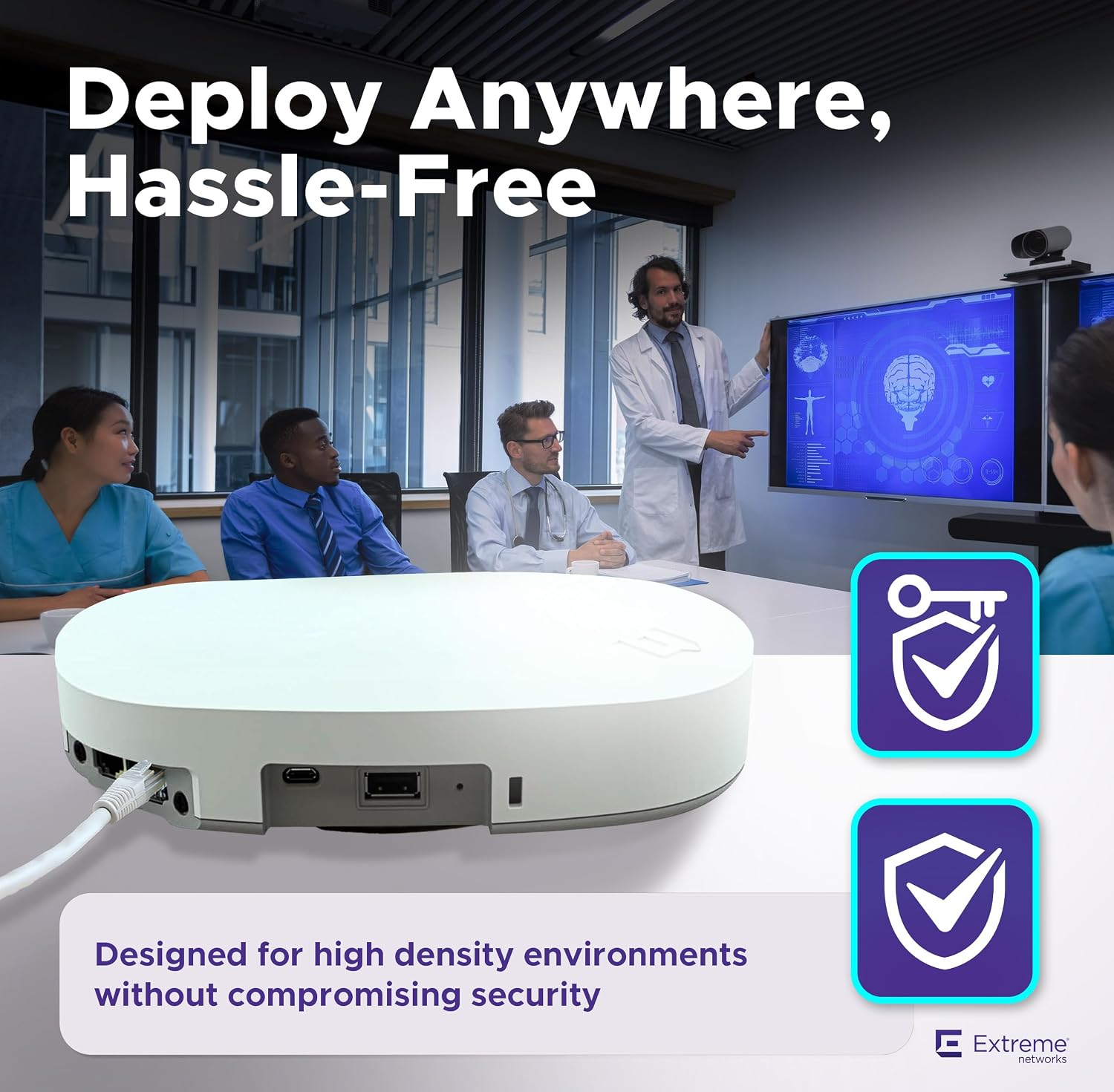 EXTREME NETWORK AP4000-WW WIFI6E Kurumsal Acccess Point