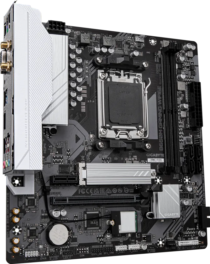 GIGABYTE B650M GAMING PLUS WIFI6E DDR5 HDMI-DP TYPEC PCIE 4.0 AM5 mATX