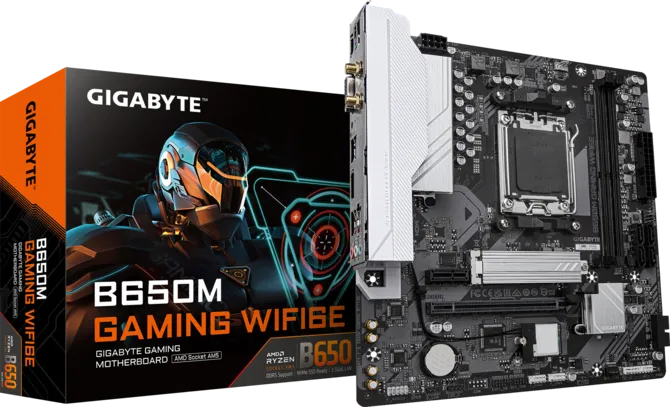 GIGABYTE B650M GAMING PLUS WIFI6E DDR5 HDMI-DP TYPEC PCIE 4.0 AM5 mATX