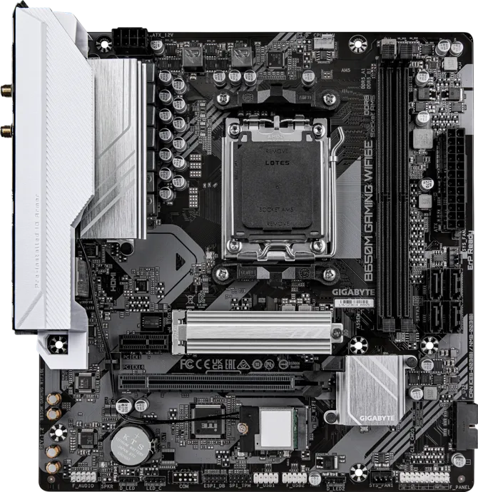 GIGABYTE B650M GAMING PLUS WIFI6E DDR5 HDMI-DP TYPEC PCIE 4.0 AM5 mATX