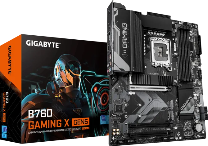 GIGABYTE B760 GAMING X GEN5 DDR5 HDMI-DP TYPEC PCIE 5.0 1700p ATX
