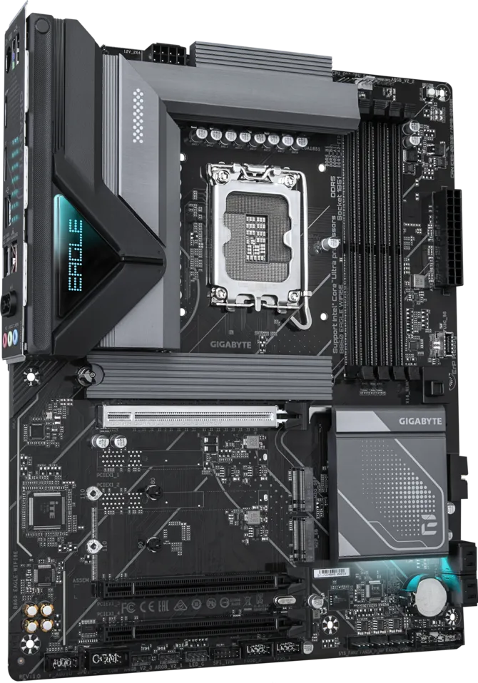GIGABYTE B860 EAGLE WIFI6E DDR5 HDMI-DP TYPEC PCIE 5.0 1851p ATX