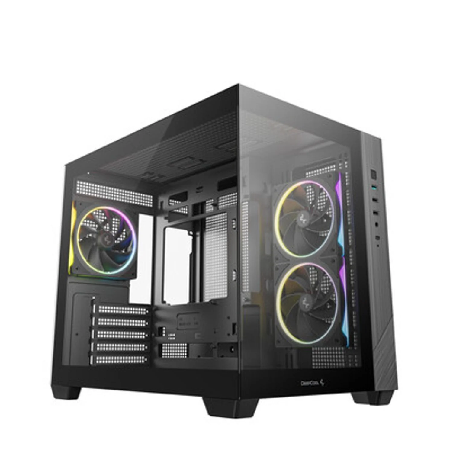 DEEPCOOL CG330-3F 3-ARGB Fanlı Panoramik Gaming Micro-Tower PC Kasası