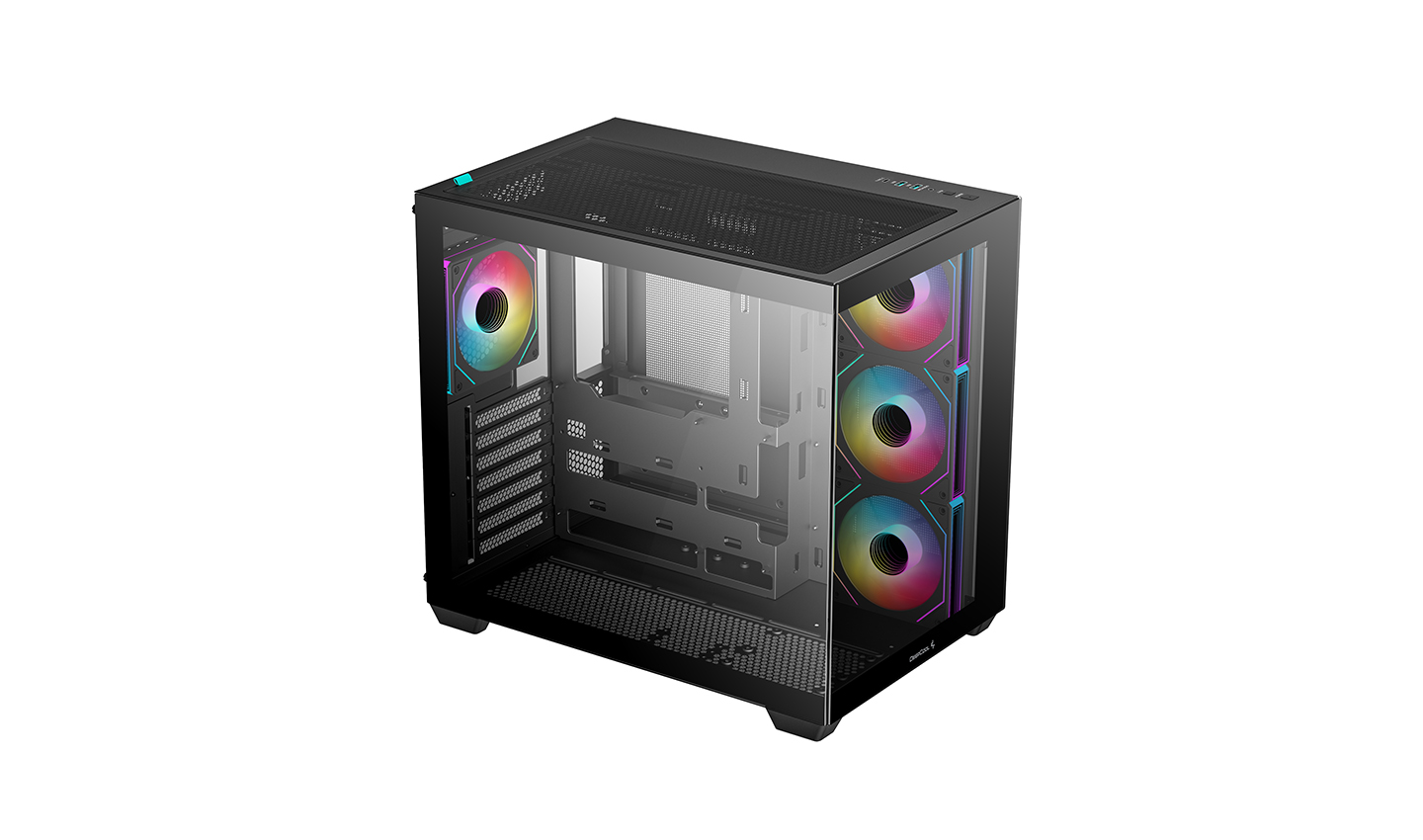 DEEPCOOL CG530U-4F 4-ARGB Fanlı Kavisli Panoramik Gaming Mid-Tower PC Kasası