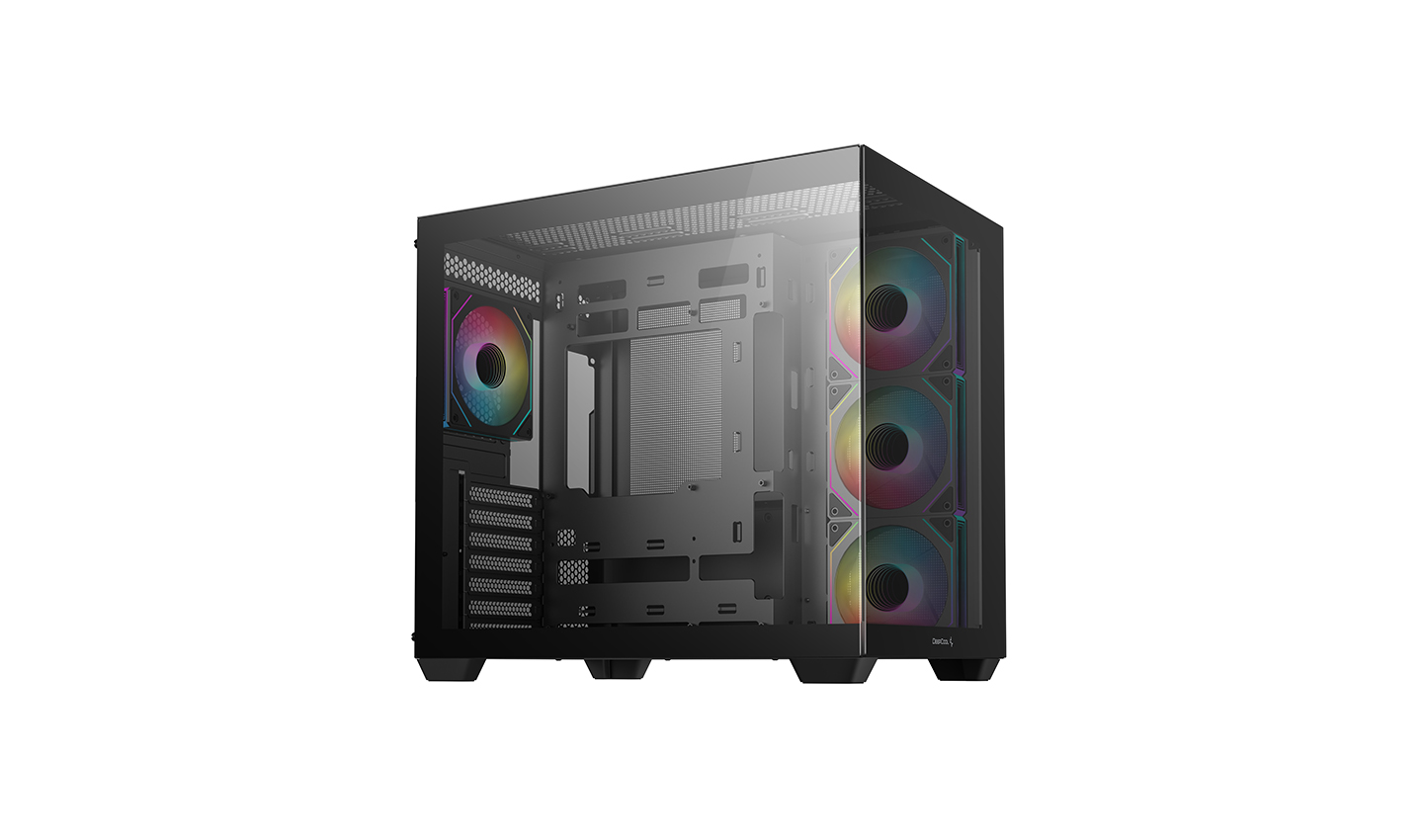 DEEPCOOL CG530U-4F 4-ARGB Fanlı Kavisli Panoramik Gaming Mid-Tower PC Kasası
