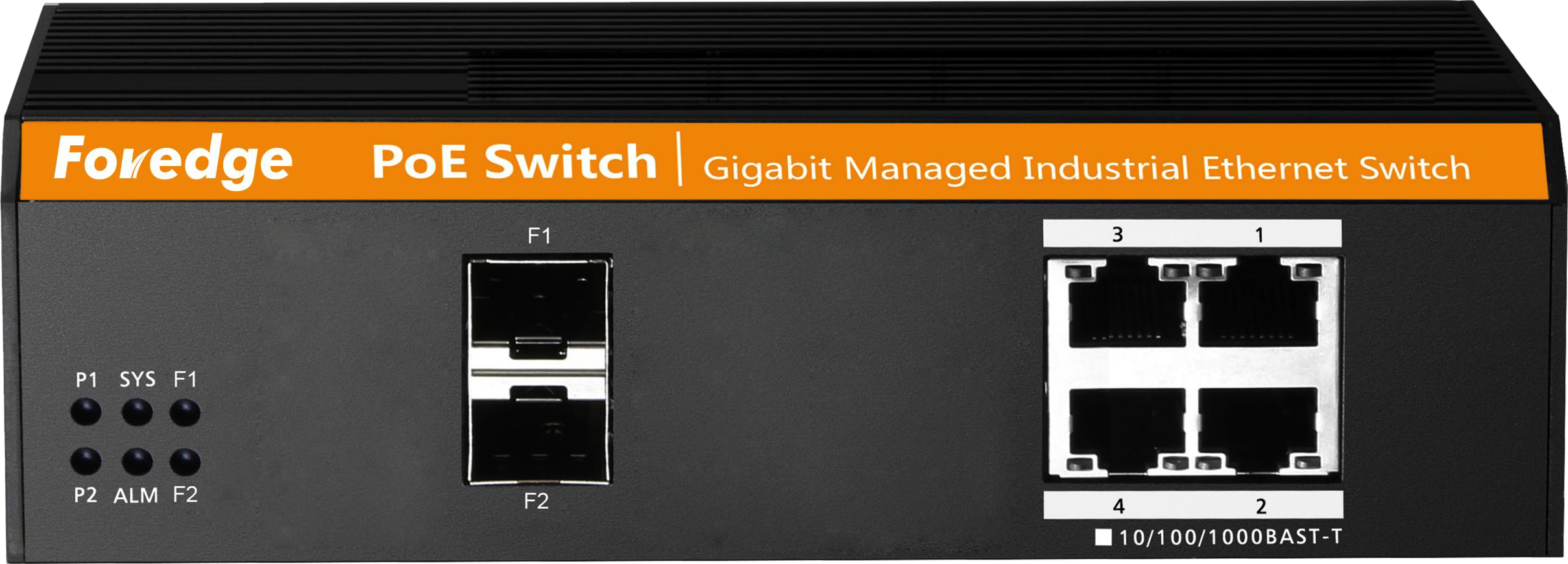 FOREDGE 4port PoE 2-SFP Gigabit Yönetilebilir Switch IS104GPS-2F