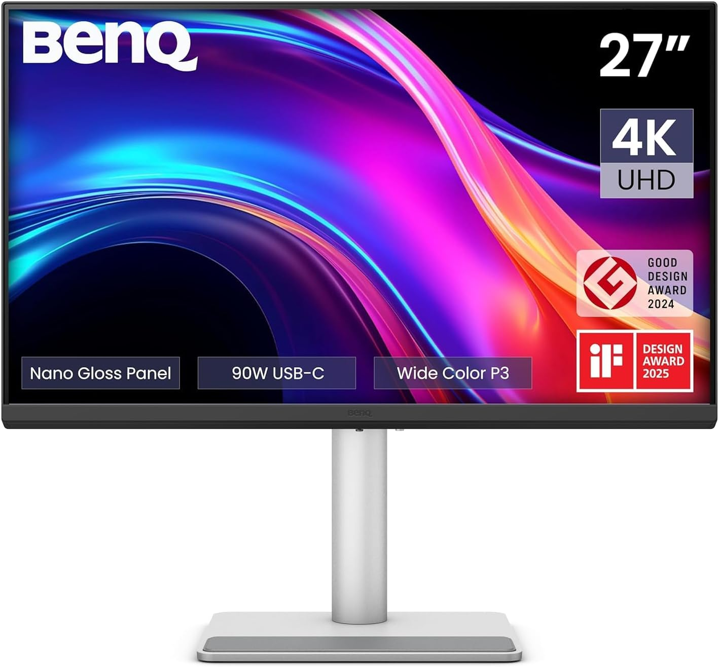 BENQ 27" IPS MA270UP 5MS 60HZ HDMI-DP TYPEC Pivot Kurumsal Monitör 3840x2160