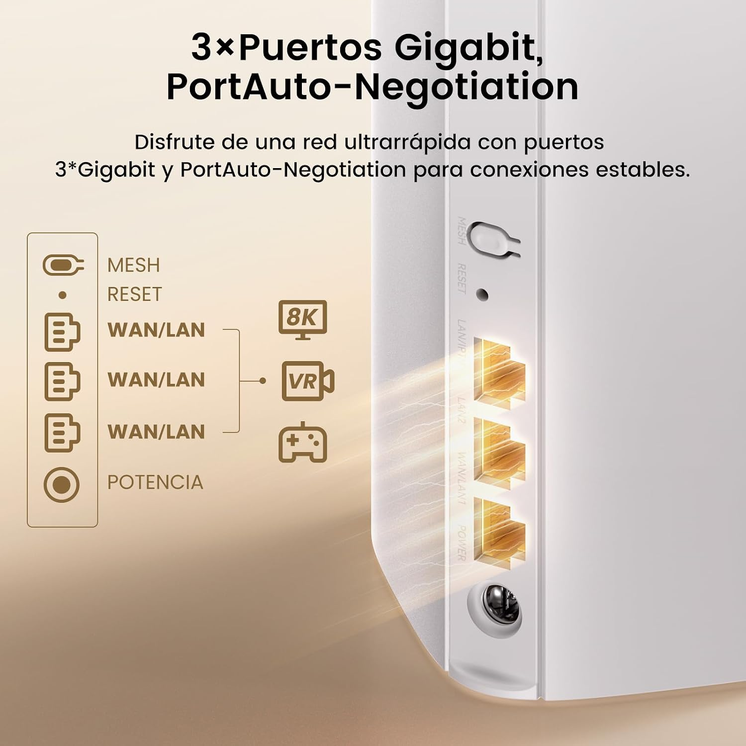 TENDA ME3 PRO 2P WIFI7 BE3600 Mesh Router 3'lü paket