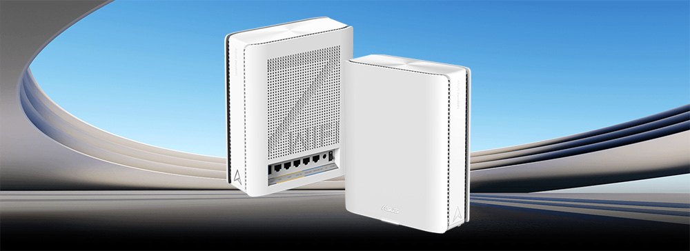 ASUS ZENWIFI BQ16-W2P WIFI7 BE25000 Dört Bantlı Mesh Router 2'li paket Beyaz