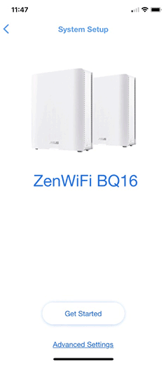 ASUS ZENWIFI BQ16-W2P WIFI7 BE25000 Dört Bantlı Mesh Router 2'li paket Beyaz