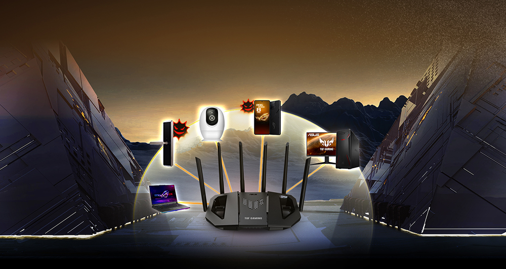 ASUS TUF GAMING BE6500 WIFI7 Mesh Router