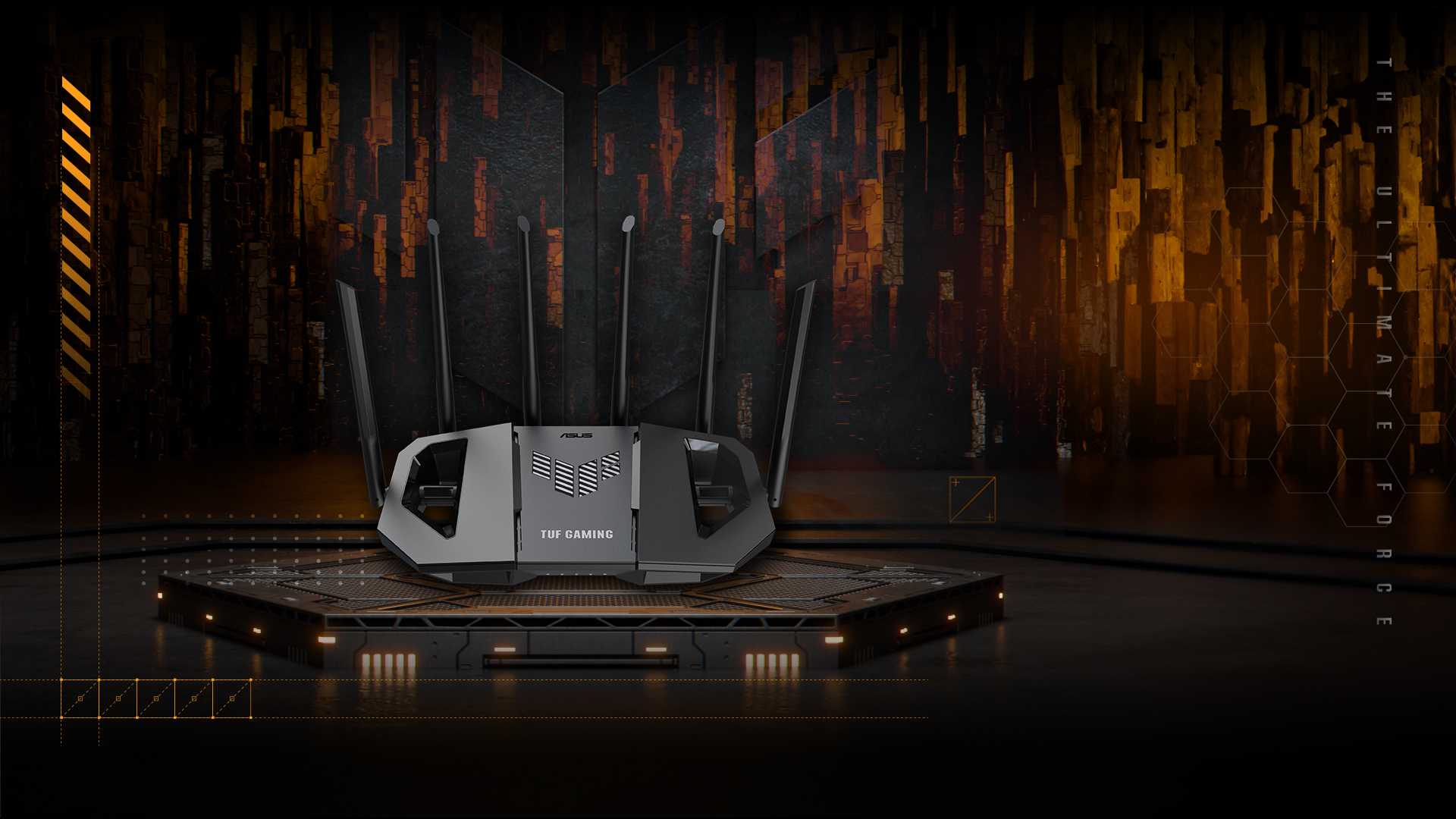 ASUS TUF GAMING BE6500 WIFI7 Mesh Router