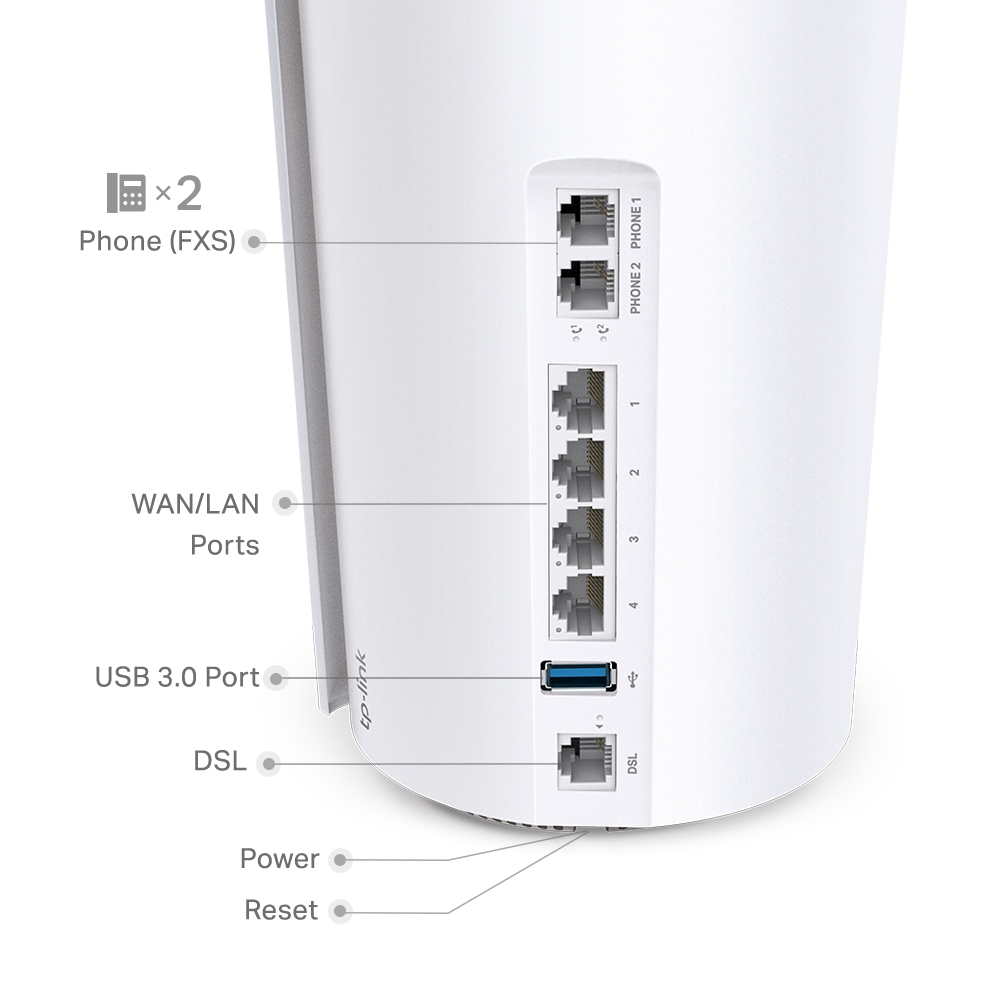TP-LINK Deco X73-DSL WIFI6 AX5400 VDSL Modem