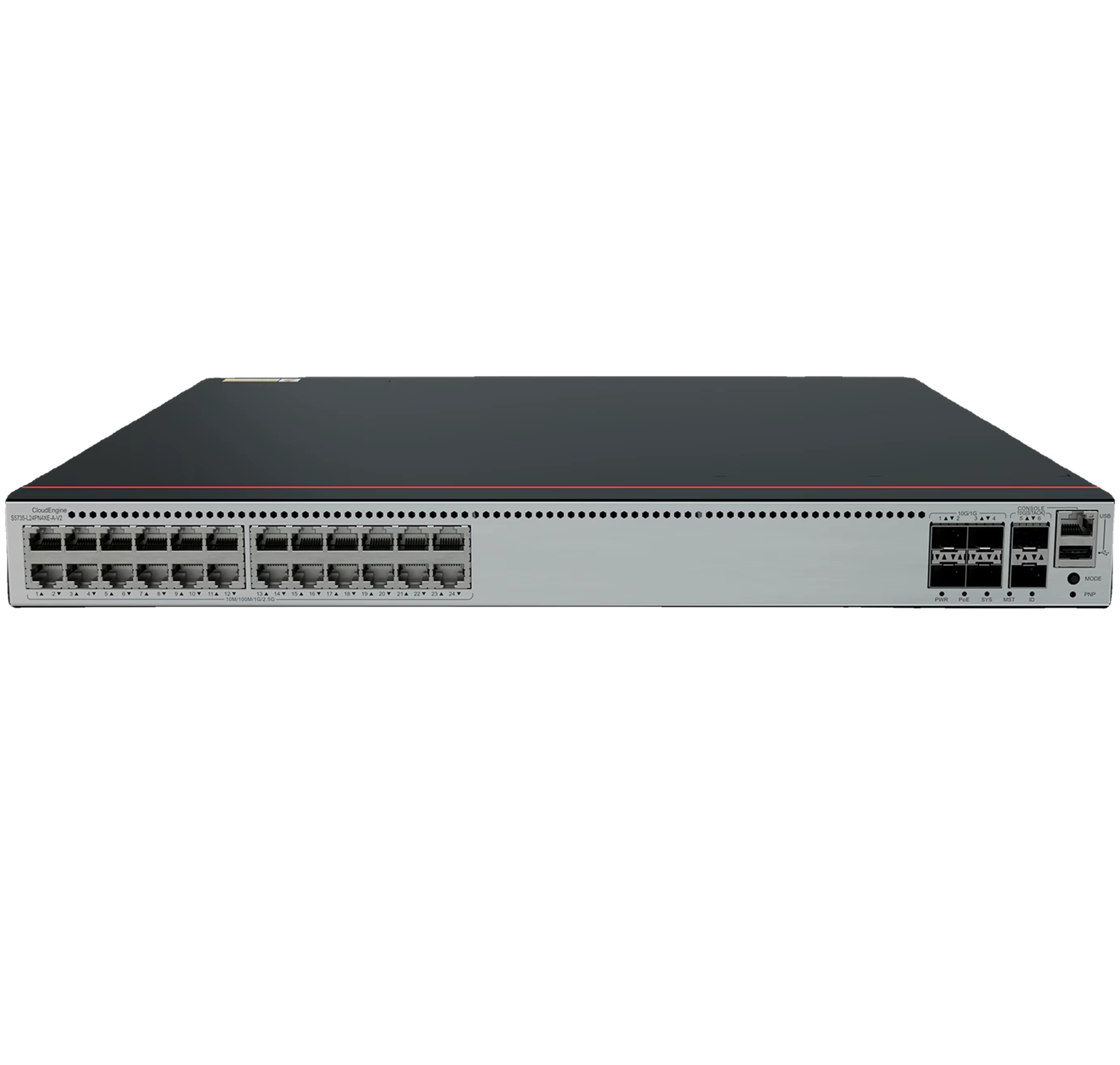 HUAWEI 24port PoE 400W 2.5GbE 4-10GbE SFP Yönetilebilir Switch S5735-L24PN4XE-AV2