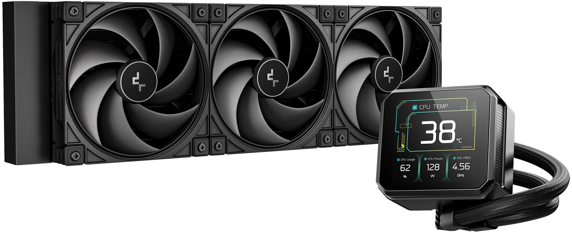 DEEPCOOL 360MM LCD SPARTACUS 360 ARGB AM5-1851p Sıvı Soğutmalı İşlemci Fanı