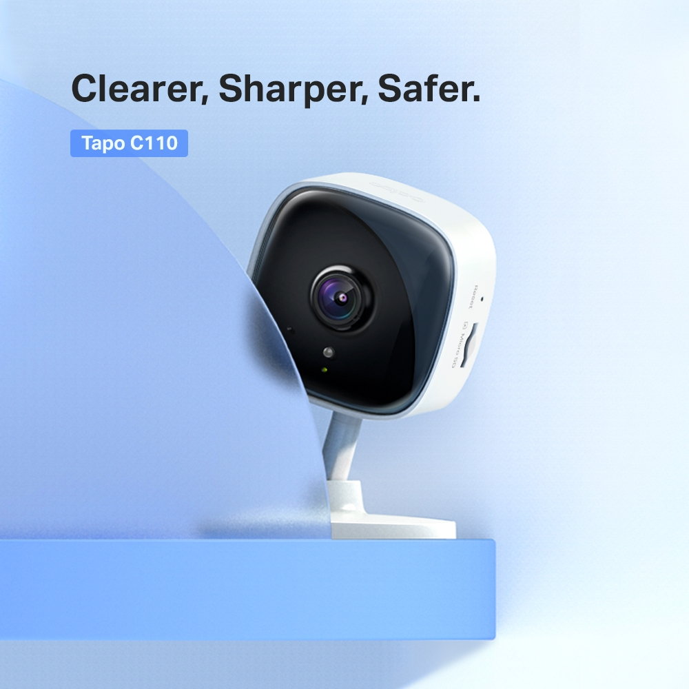 TP-LINK 3MP 3.3MM Wıfı Kablosuz IP Kamera Tapo C110