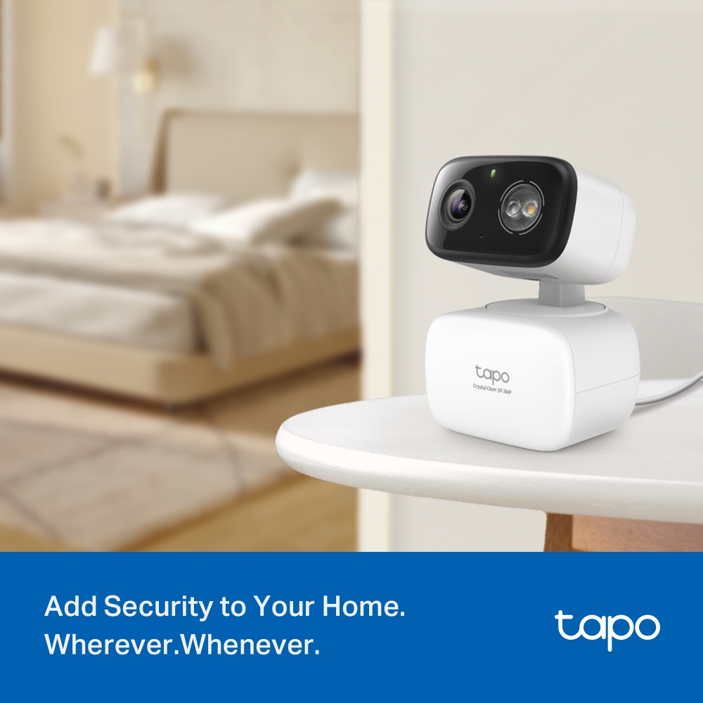 TP-LINK 3MP 4MM WIFI Kablosuz Pan/Tilt İç-Dış Mekan IP Kamera TAPO C216