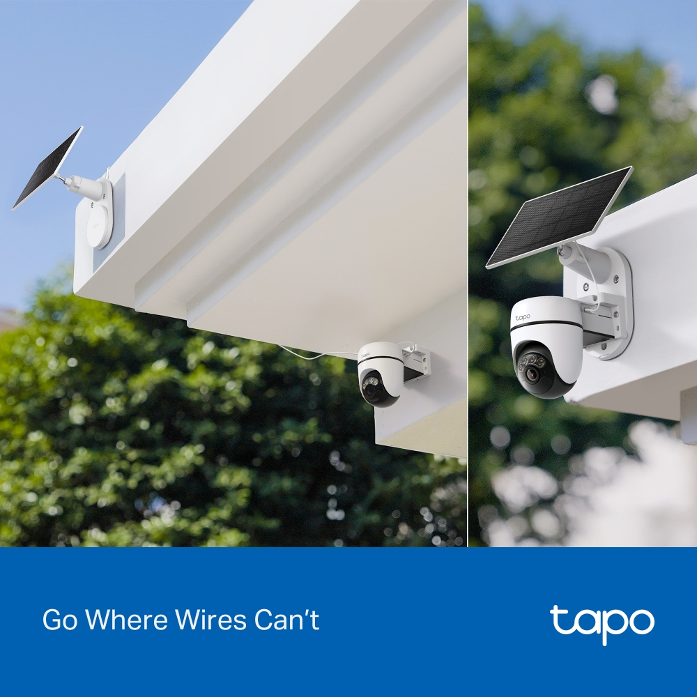 TP-LINK 5MP Speed Dome 4MM WIFI Kablosuz Pan-Tilt IP Kamera Tapo C630 Kit