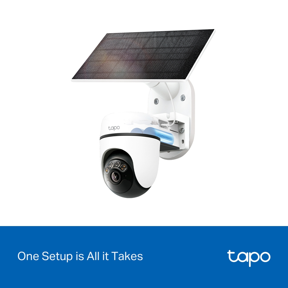 TP-LINK 5MP Speed Dome 4MM WIFI Kablosuz Pan-Tilt IP Kamera Tapo C630 Kit