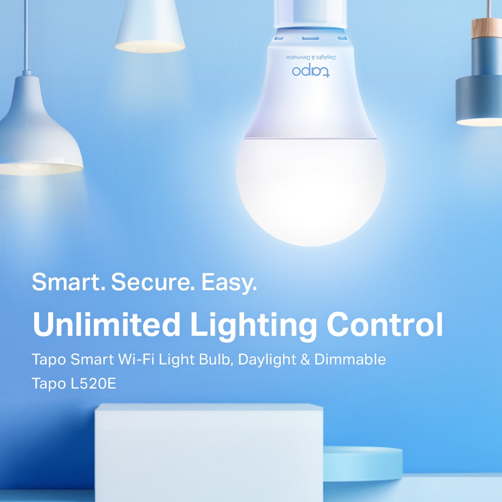 TP-LINK TAPO L520E Akıllı Wıfı E27 LED Ampul 806 Lümen 8W