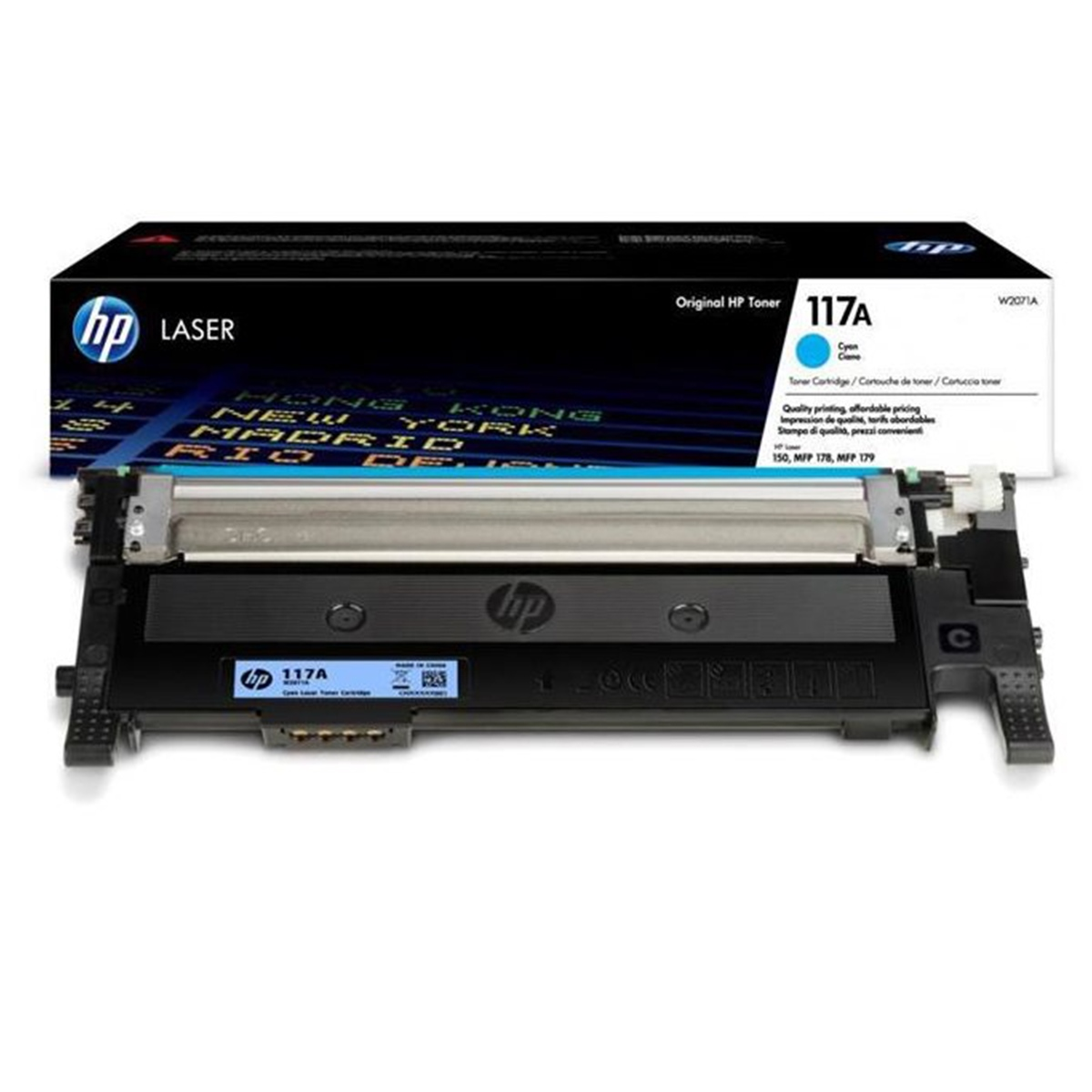 HP W2071A No 117A Mavi Orijinal Laser Toner 700 Sayfa