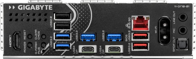 GIGABYTE X870E EAGLE WIFI7 DDR5 HDMI-DP TYPEC PCIE 5.0 AM5 ATX