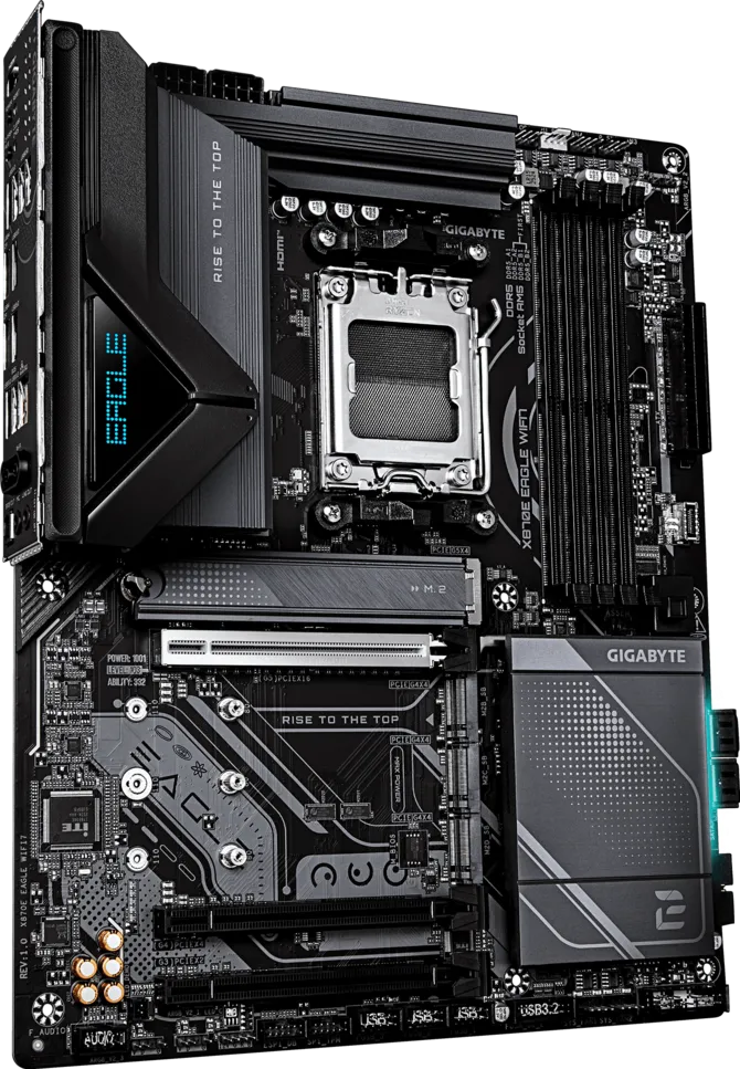 GIGABYTE X870E EAGLE WIFI7 DDR5 HDMI-DP TYPEC PCIE 5.0 AM5 ATX